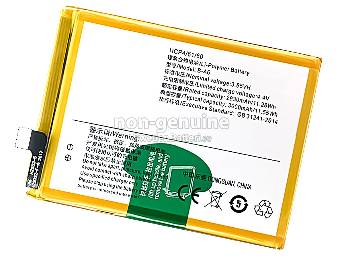 batteri till Vivo B-A6
