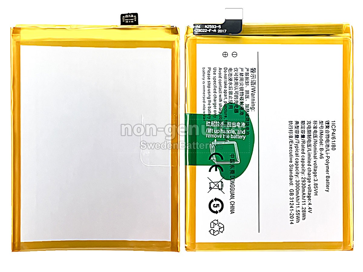 batteri till Vivo B-A6