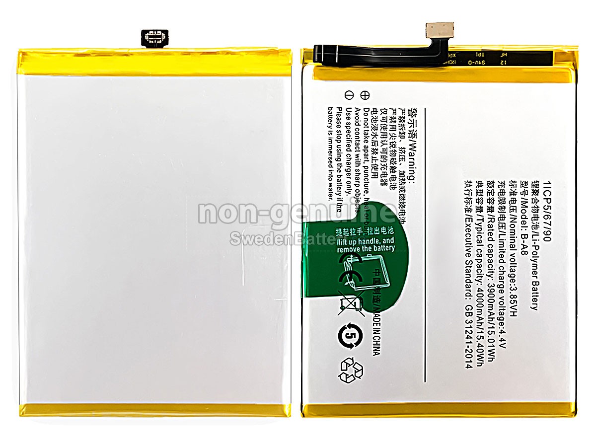 batteri till Vivo B-A8