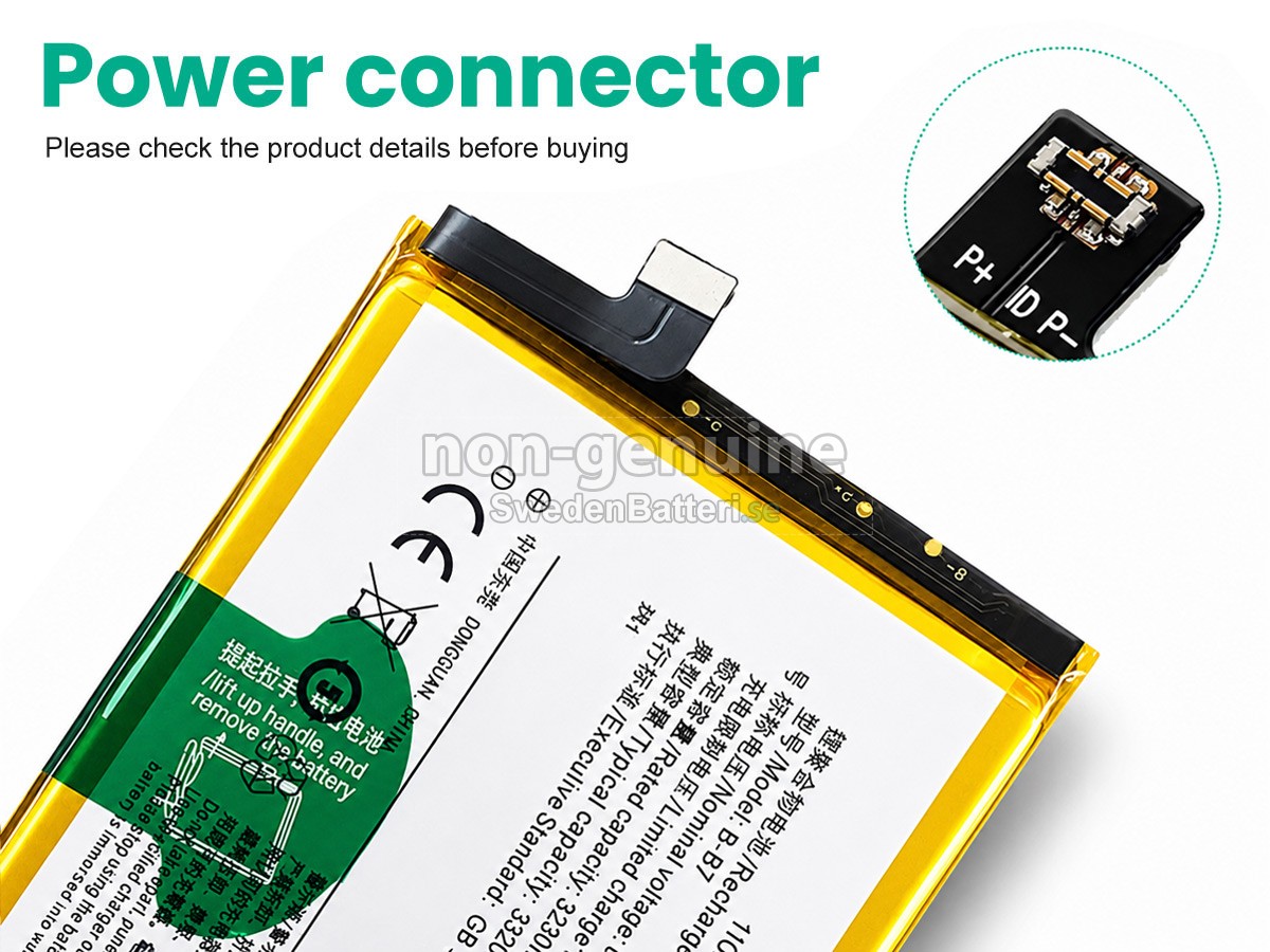 batteri till Vivo B-B7