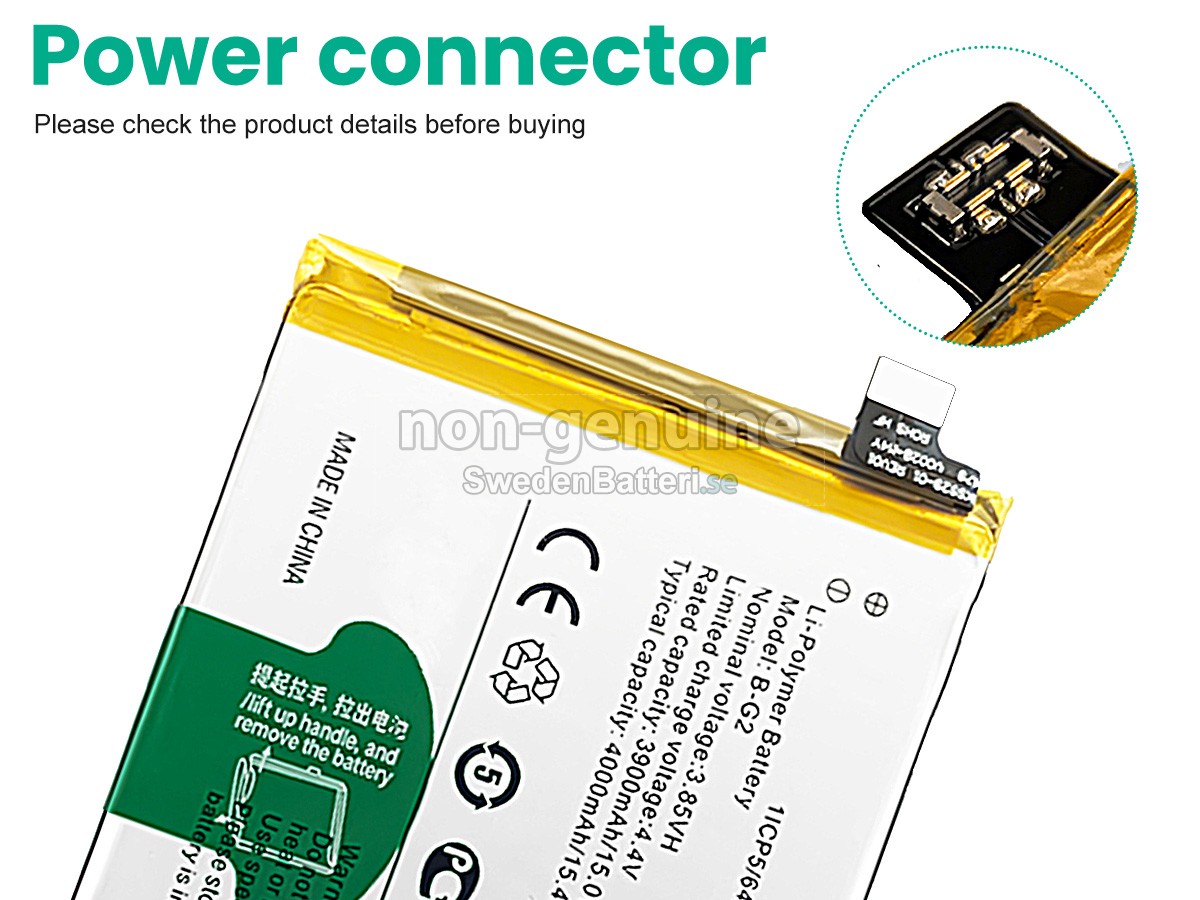 batteri till Vivo B-G2