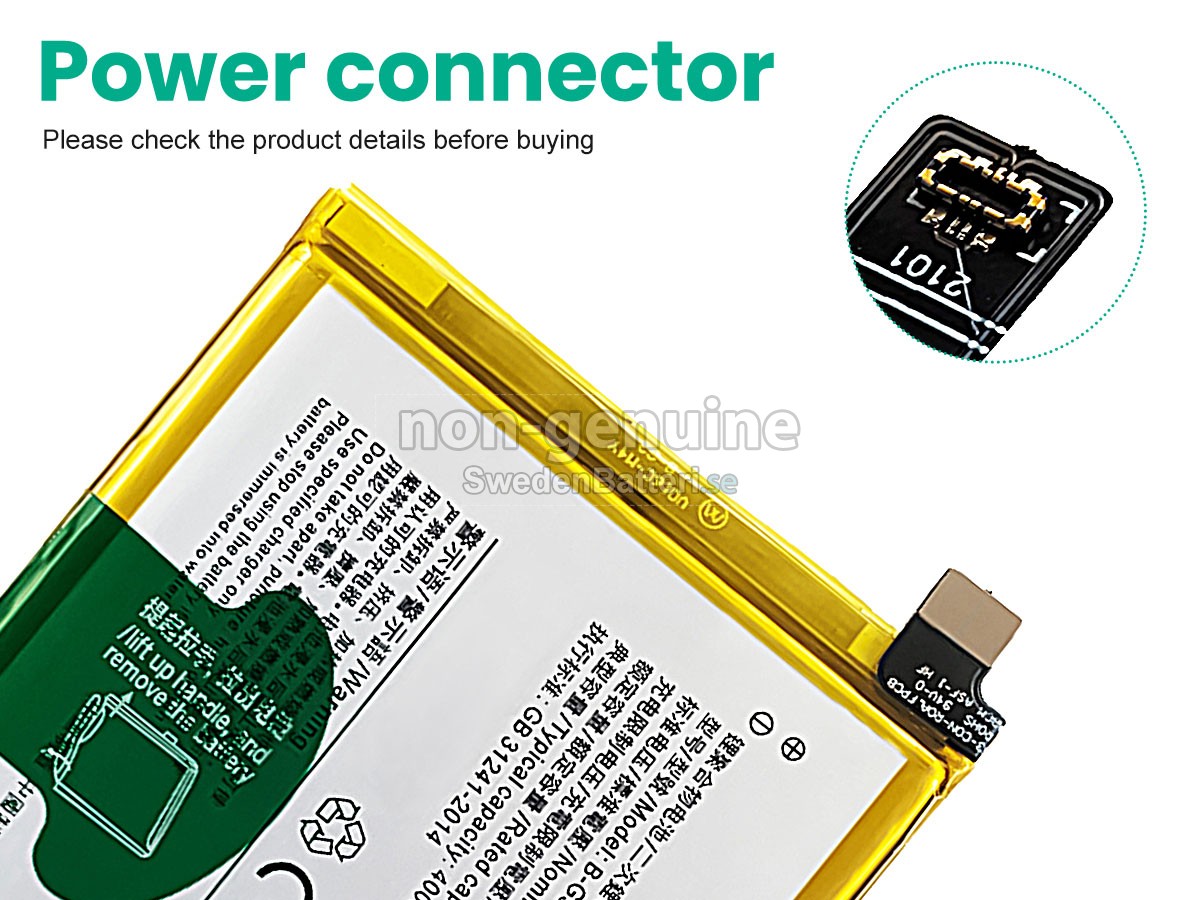 batteri till Vivo X27 PRO