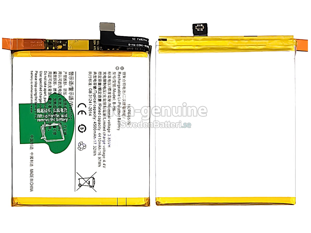 batteri till Vivo B-H6