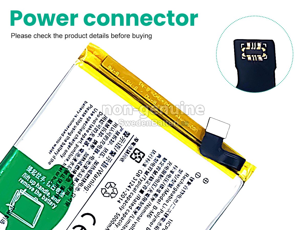 batteri till Vivo B-M6