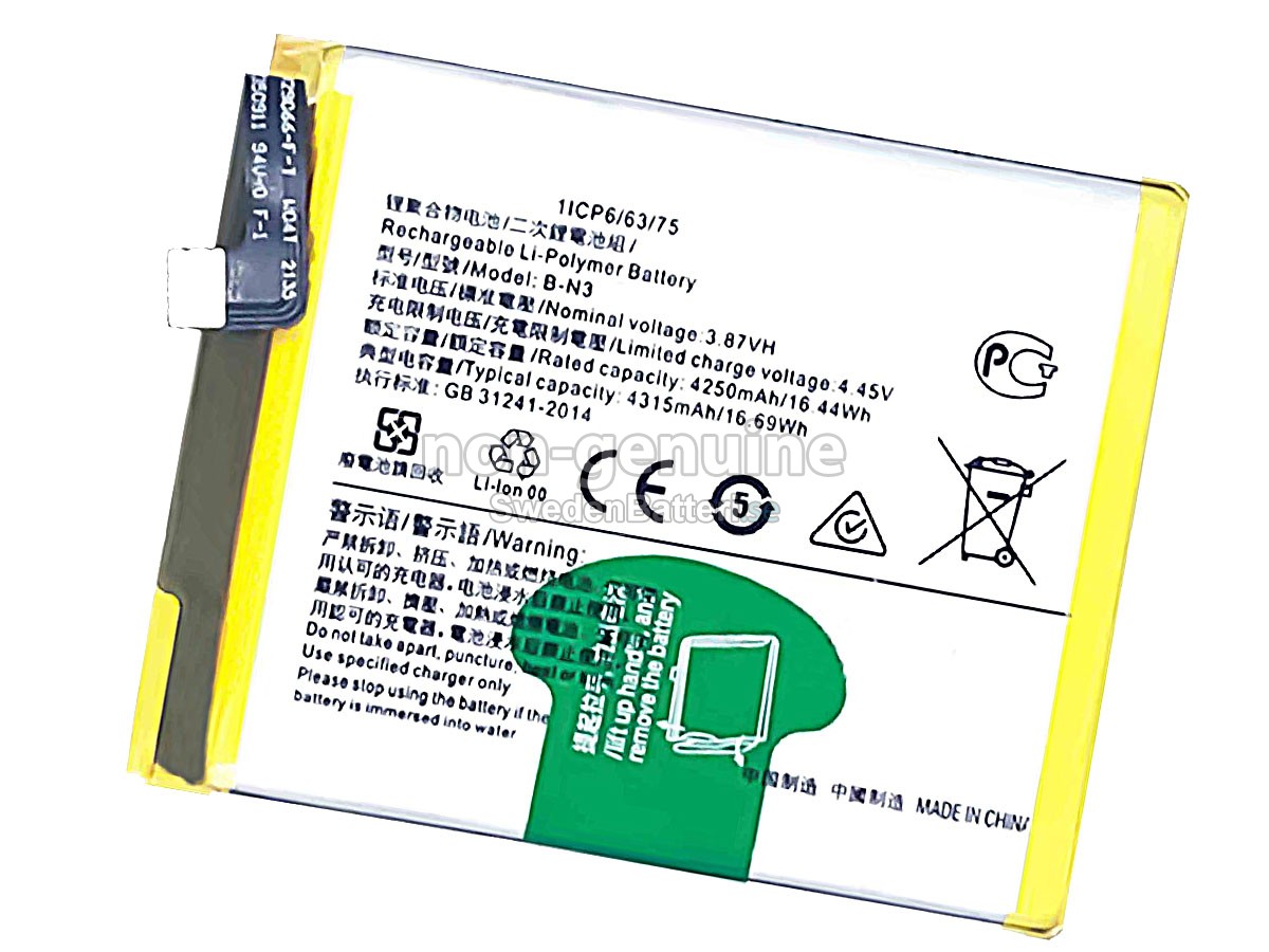 batteri till Vivo X50 PRO
