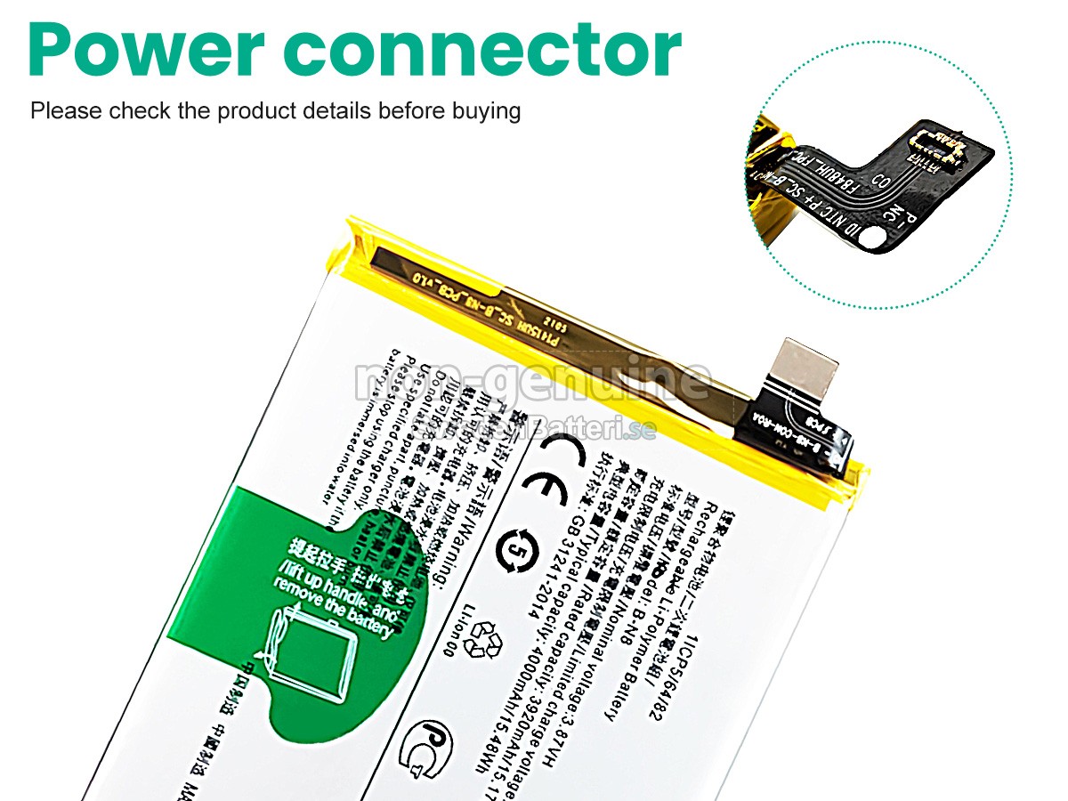batteri till Vivo V20 PRO