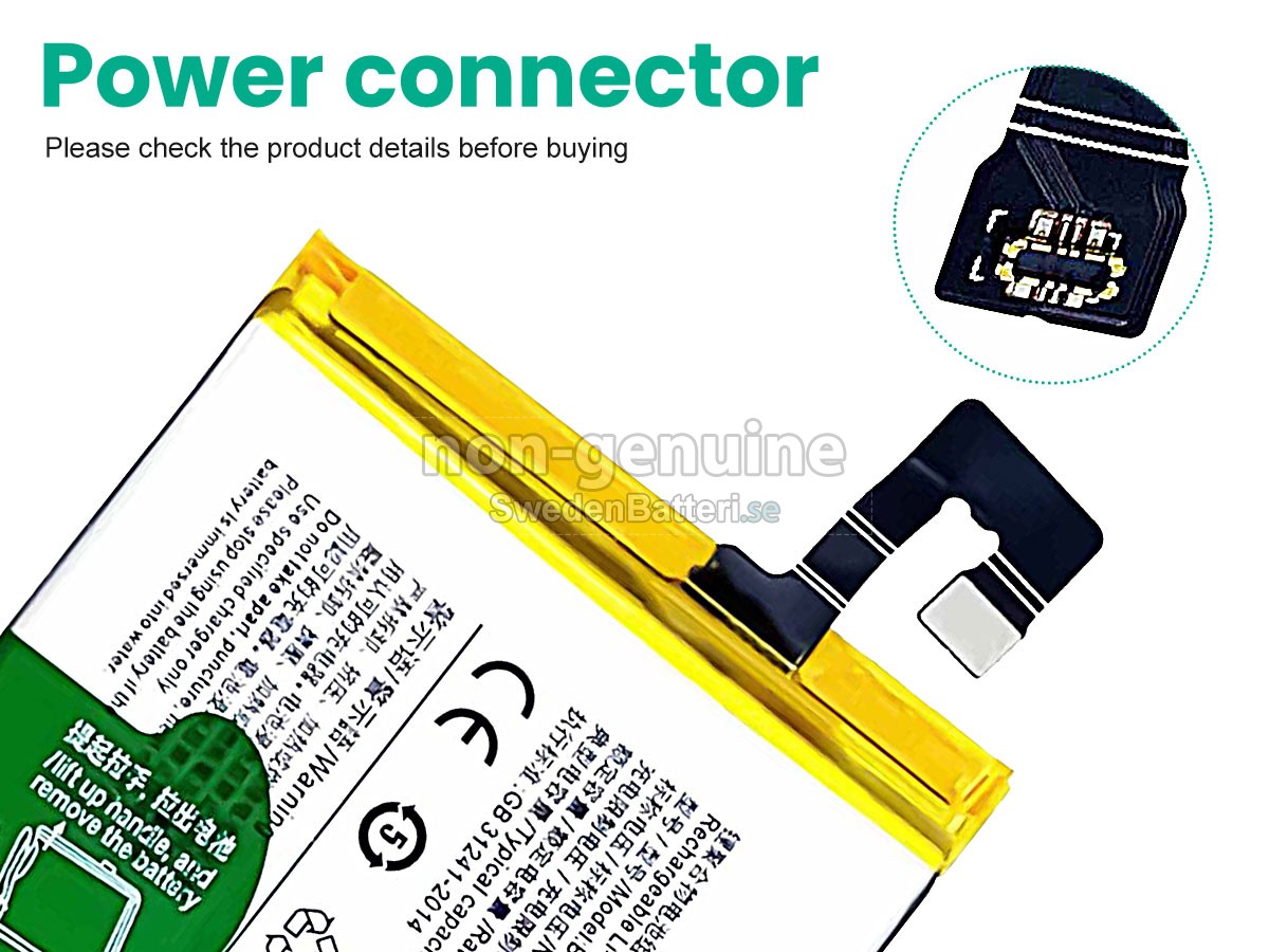 batteri till Vivo B-P1