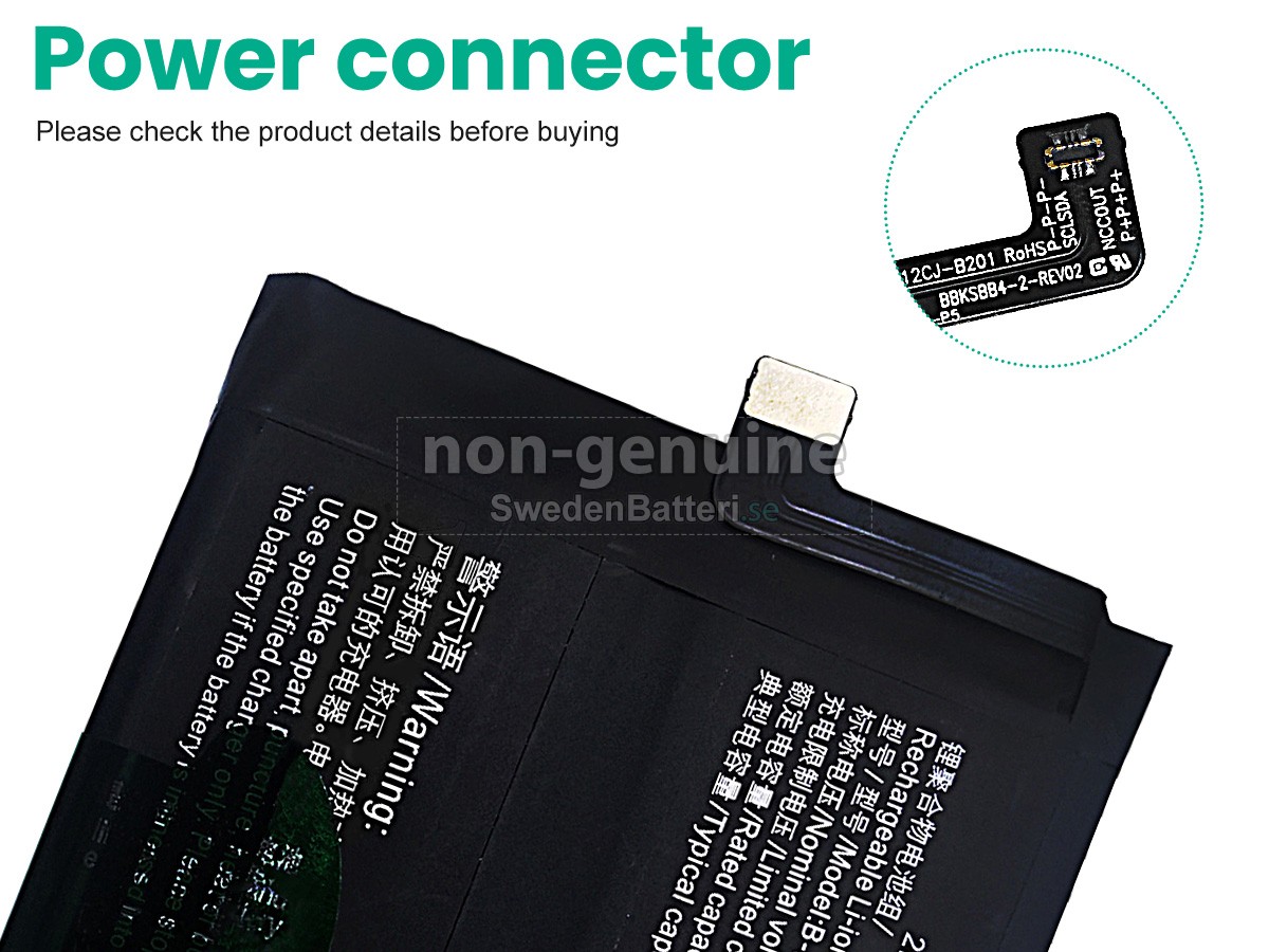 batteri till Vivo B-P5