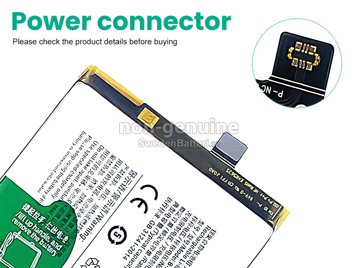 batteri till Vivo B-P6