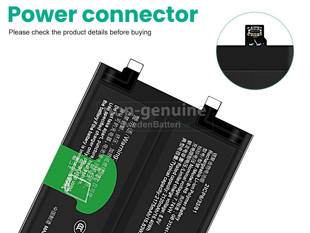 batteri till Vivo B-R8
