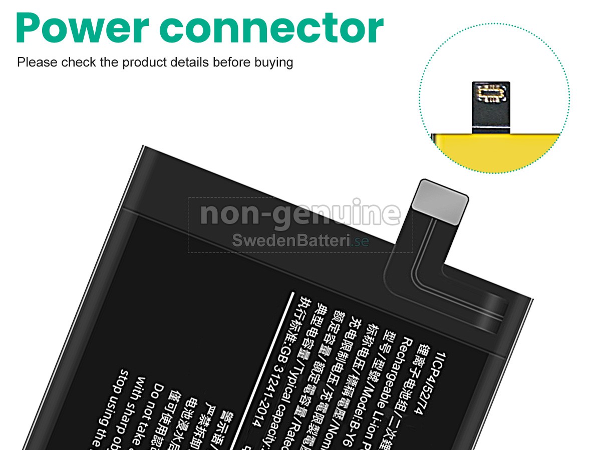 batteri till Vivo X FOLD 2