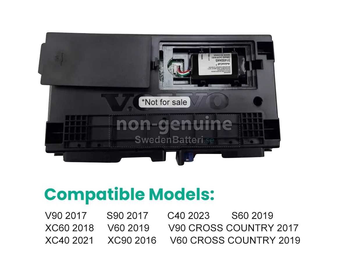 batteri till Volvo 31450445