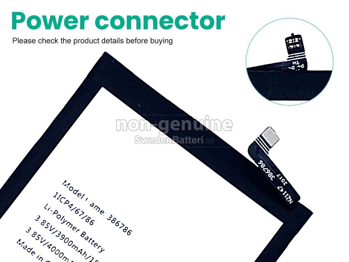 batteri till Wiko VIEW 4 LITE