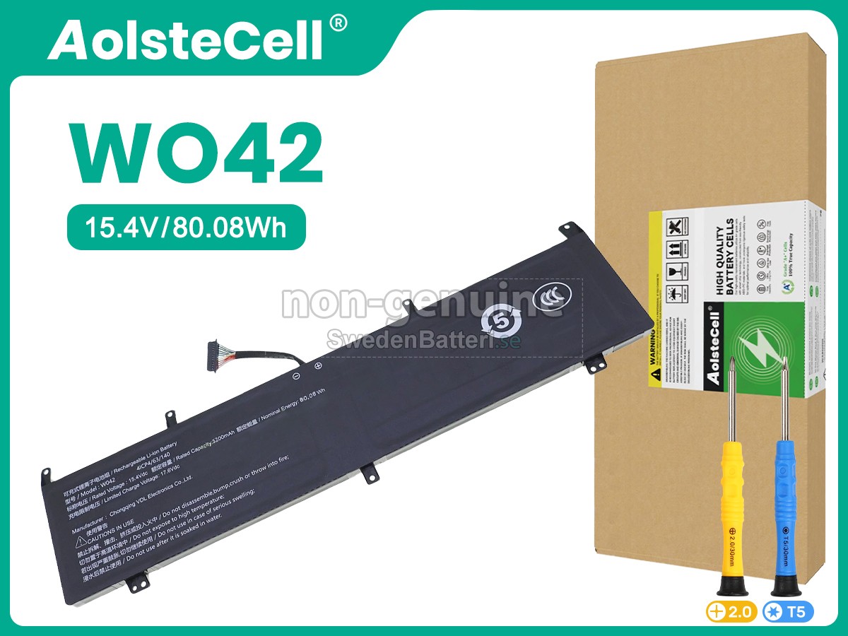 batteri till WOOKING W042-83