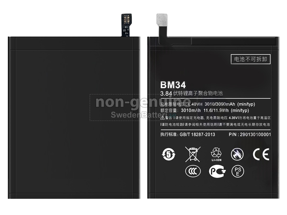 batteri till XiaoMi MI NOTE PRO