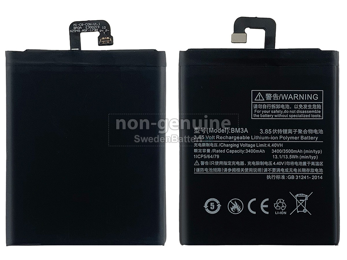 batteri till XiaoMi NOTE 3