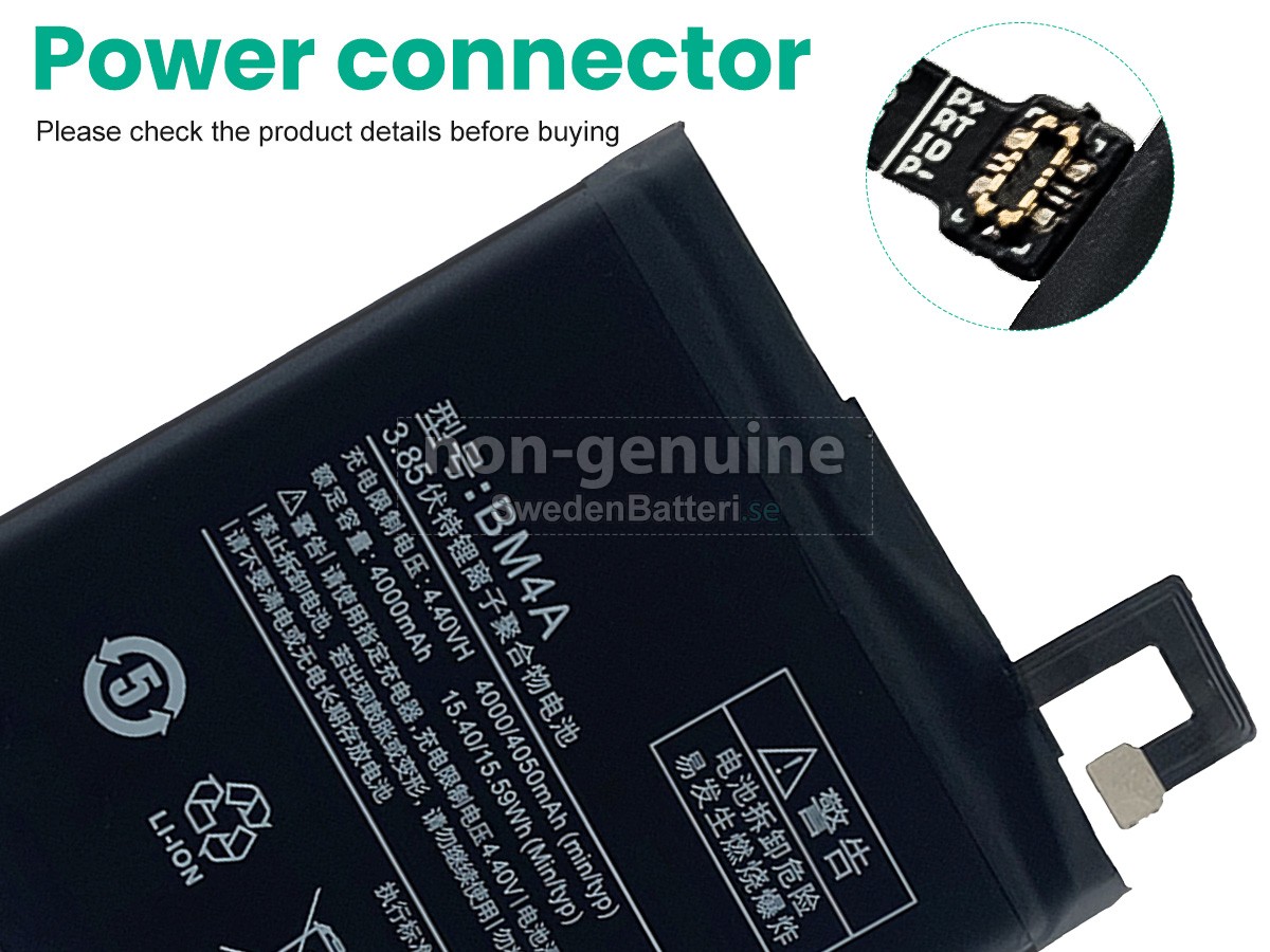 batteri till XiaoMi REDMI PRO