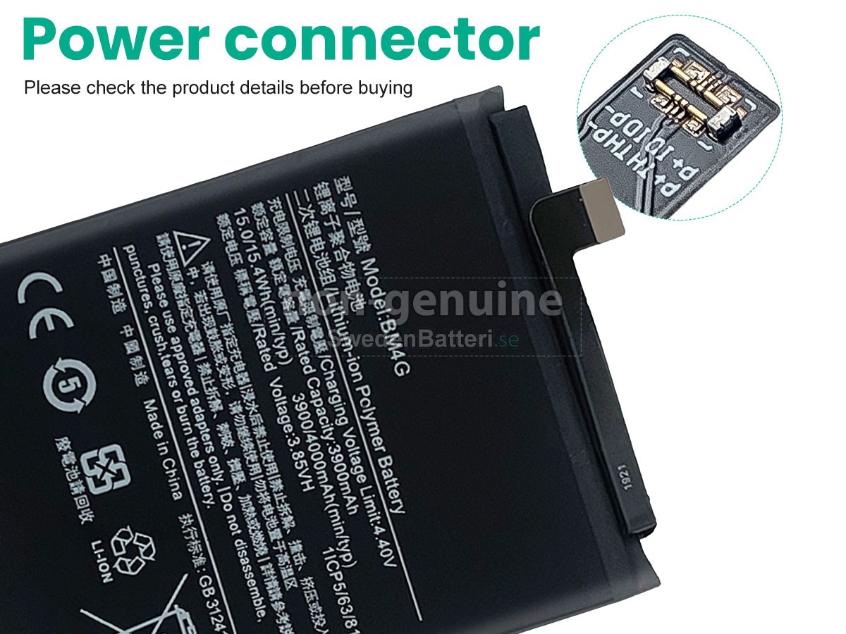 batteri till XiaoMi MI 9T