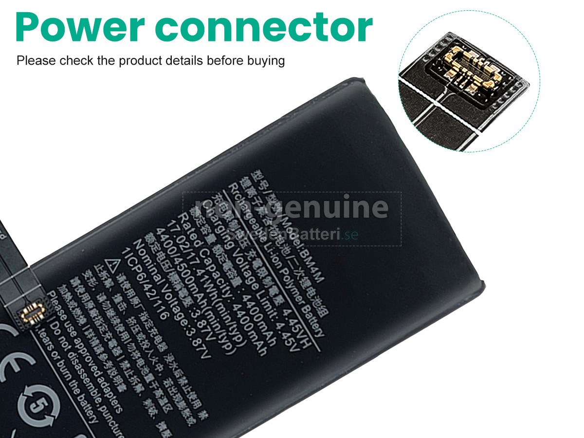 batteri till XiaoMi 10PRO 5G