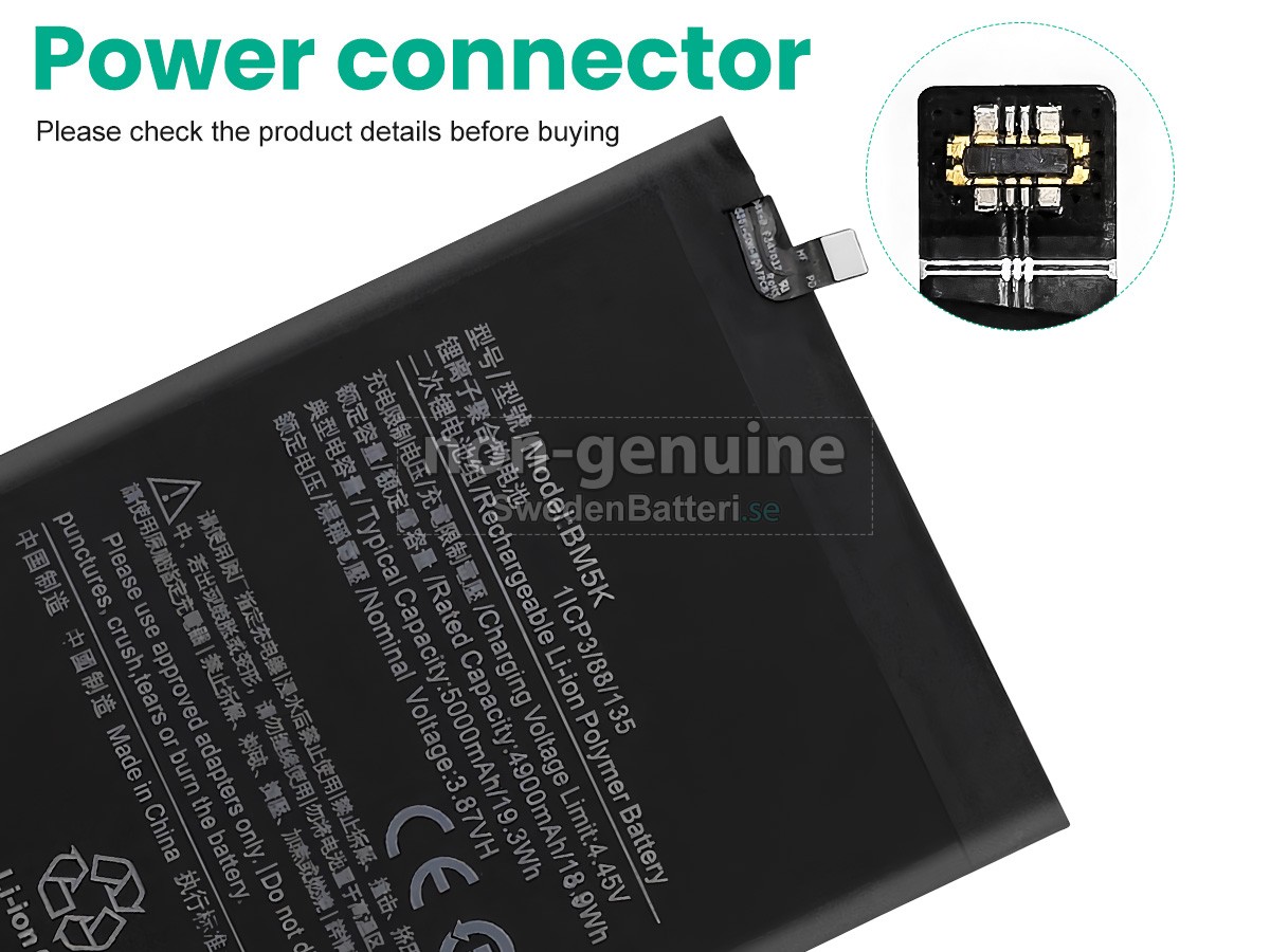 batteri till XiaoMi BM5K