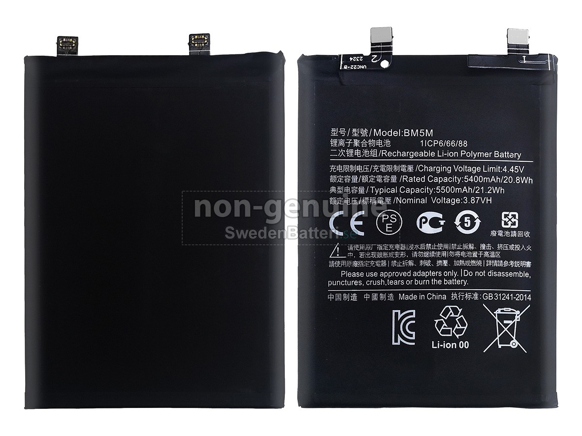 batteri till XiaoMi REDMI K60
