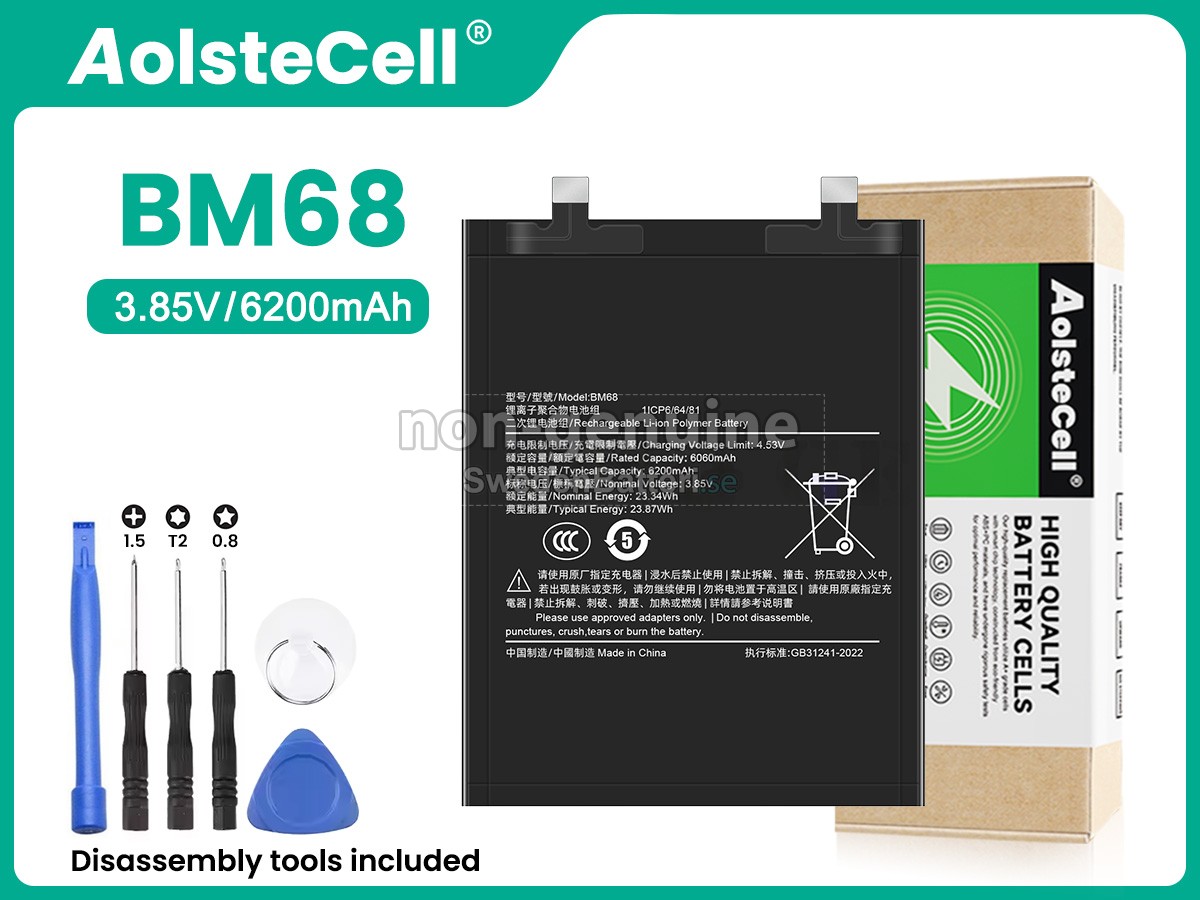 batteri till XiaoMi NOTE 14 PRO PLUS