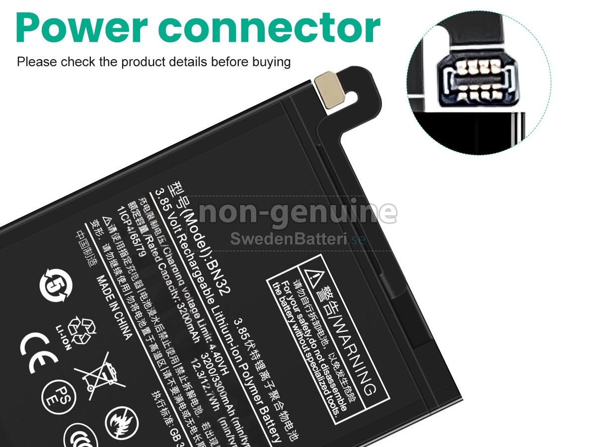 batteri till XiaoMi MI 4