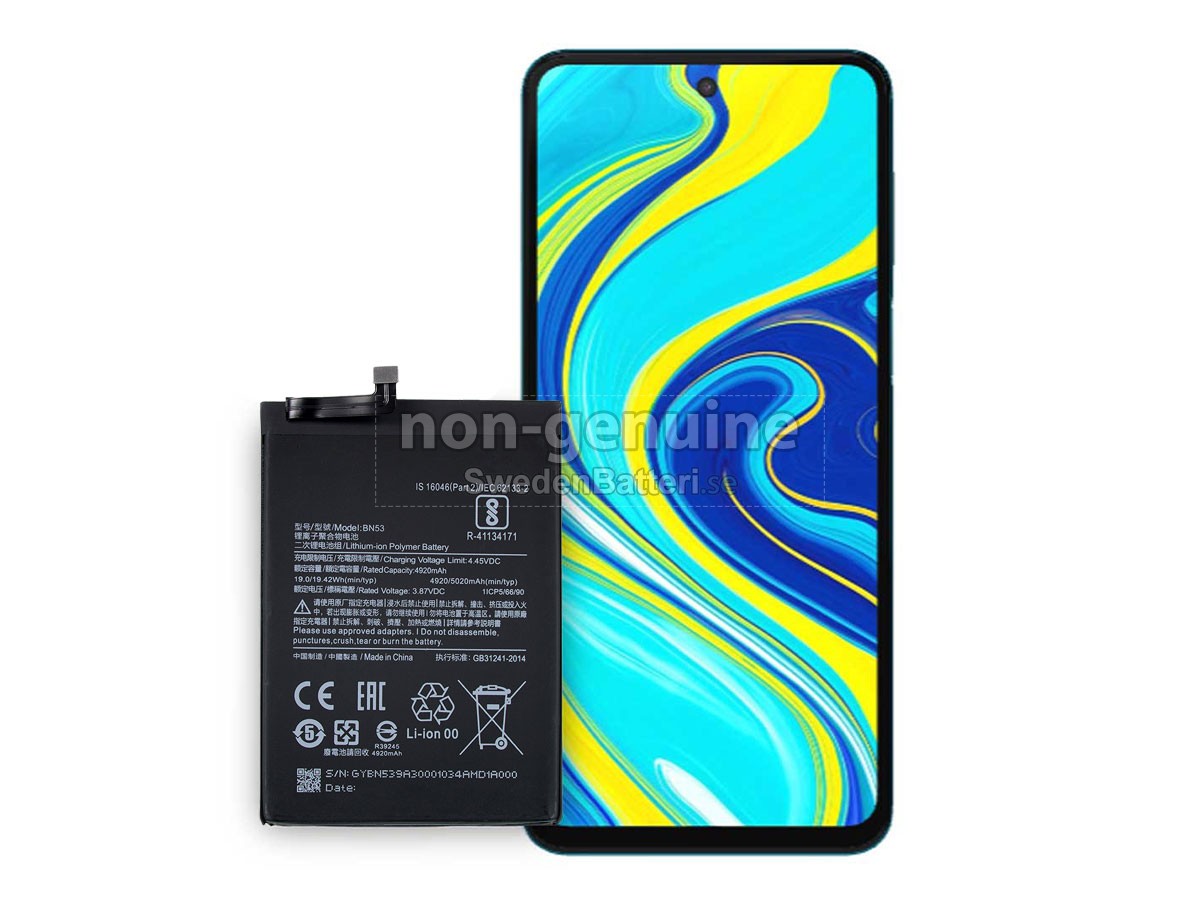 batteri till XiaoMi REDMI NOTE 10 PRO MAX
