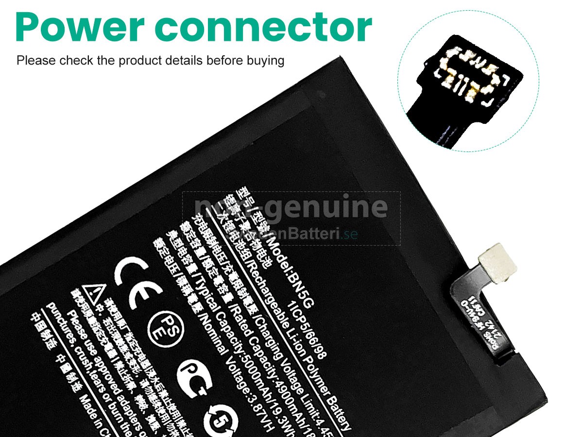 batteri till XiaoMi BN5G
