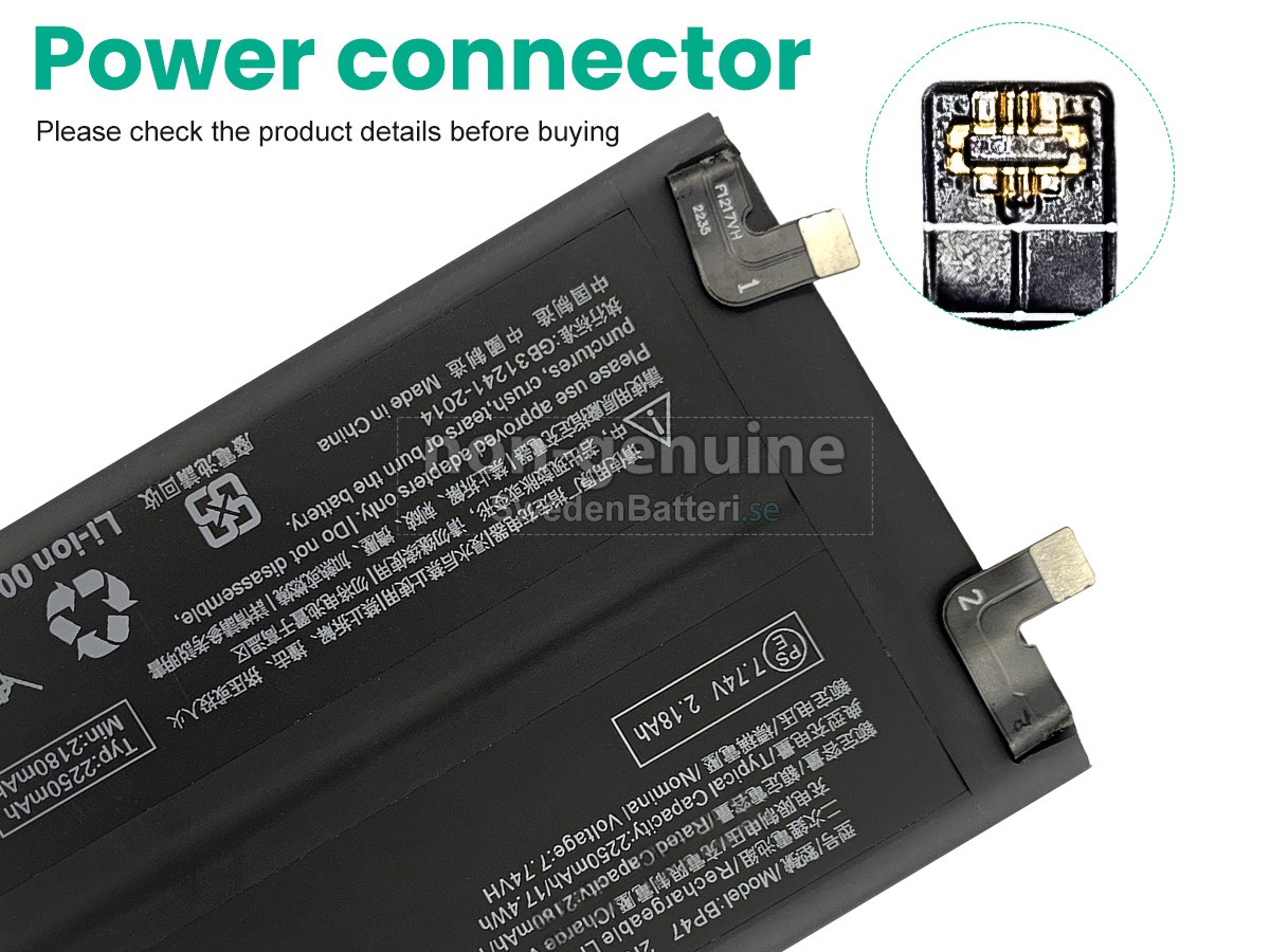 batteri till XiaoMi BP47