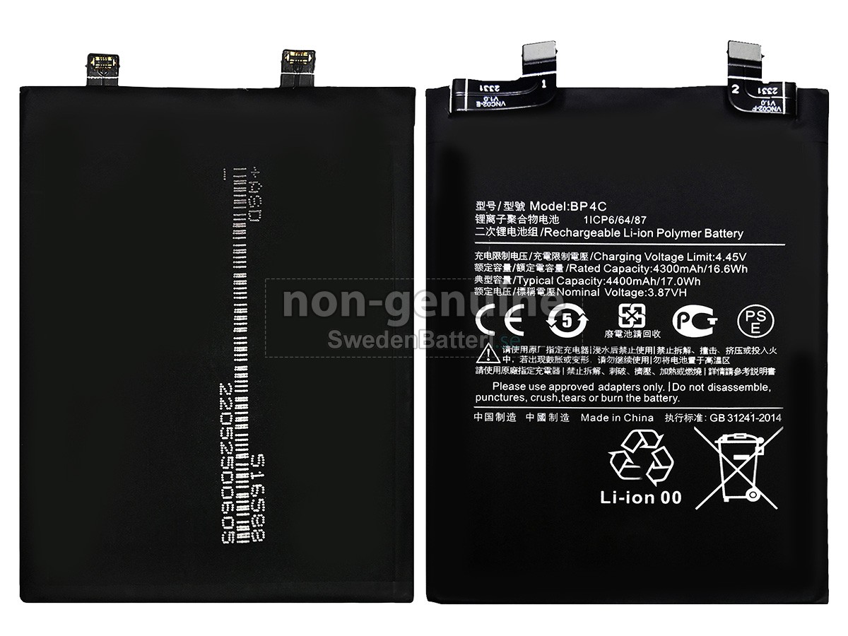 batteri till XiaoMi BP4C