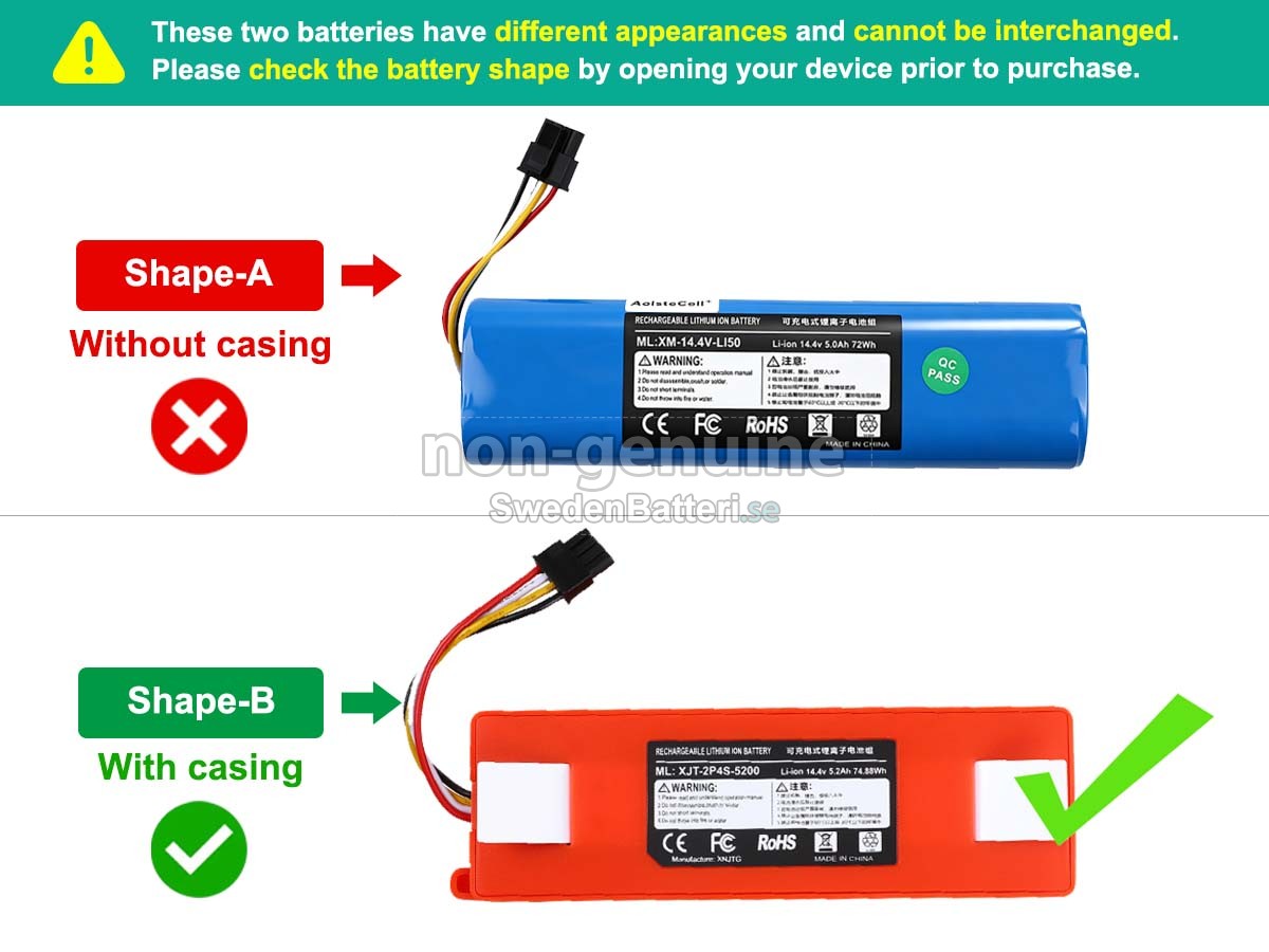 batteri till XiaoMi MOP 2 PRO+