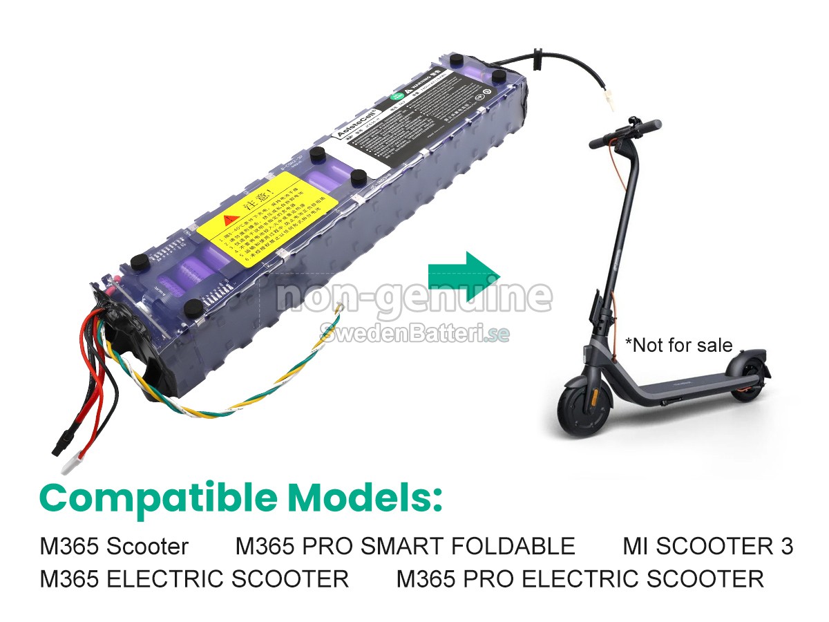 batteri till XiaoMi M365 SCOOTER