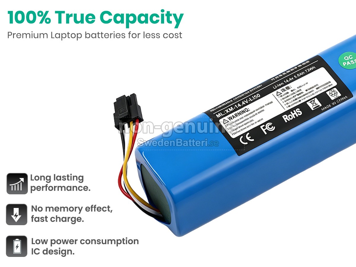 batteri till XiaoMi MOP PRO 2