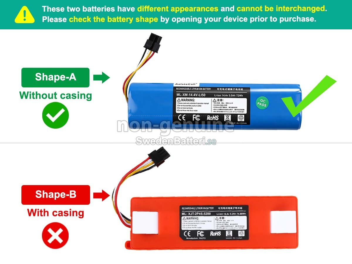 batteri till XiaoMi MOP 2 PRO+