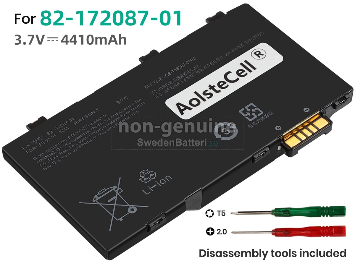 batteri till Zebra BTRY-TC55-44MA1-01