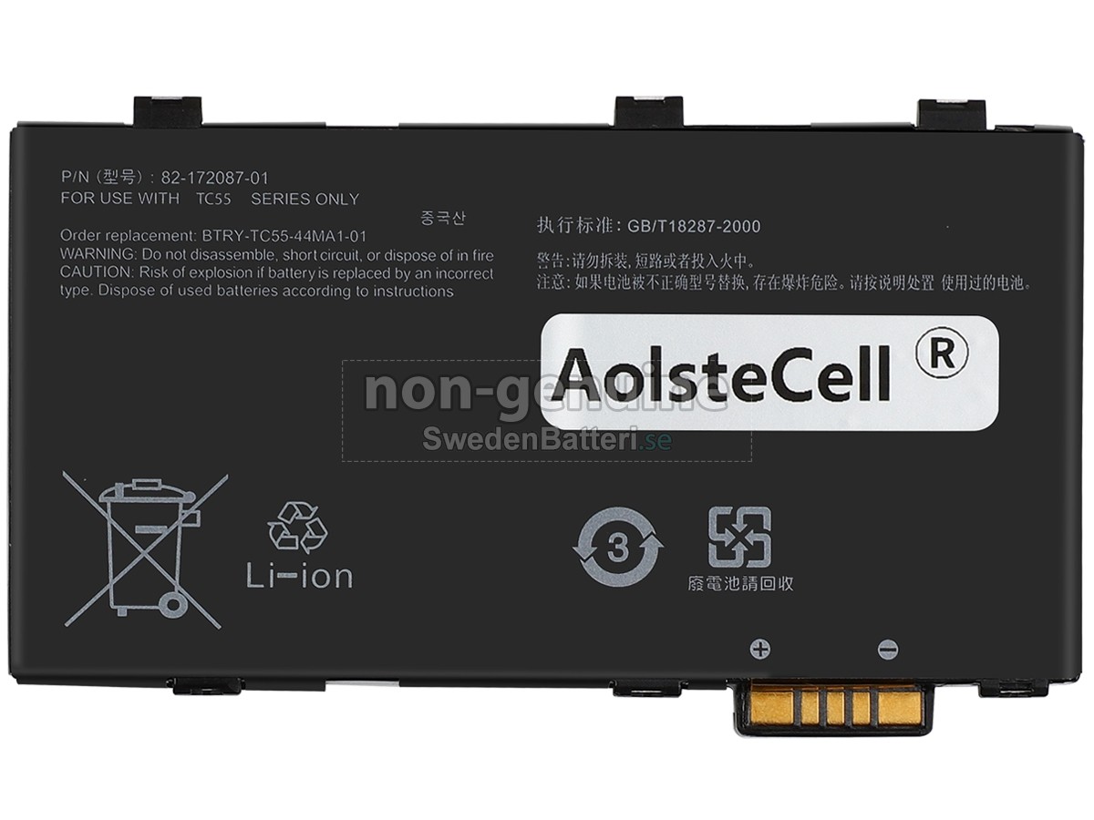 batteri till Zebra BTRY-TC55-44MA1-01