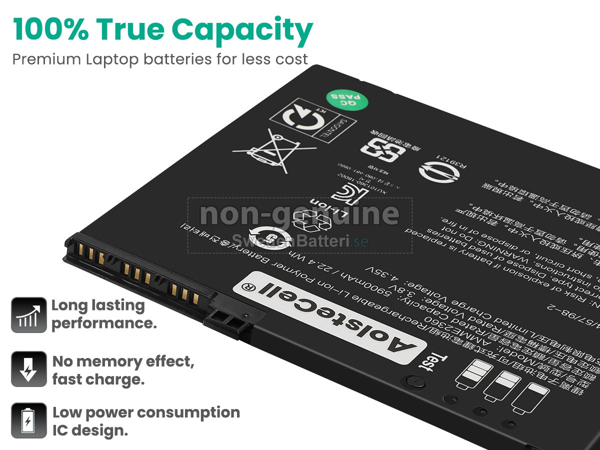 batteri till Zebra AMME2360(1ICP4/57/98-2)