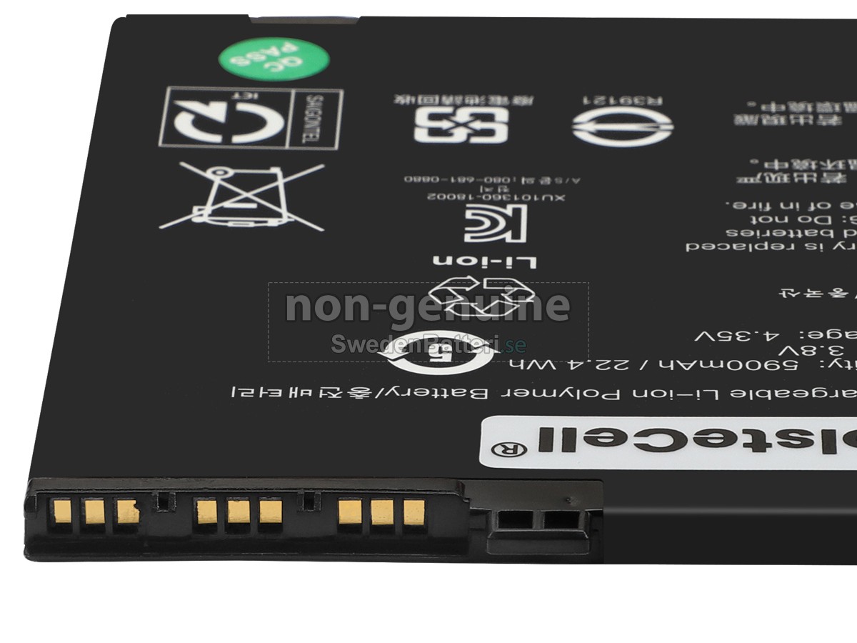 batteri till Zebra AMME2360(1ICP4/57/98-2)