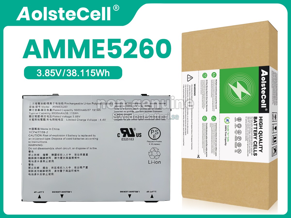 batteri till Zebra AMME5260