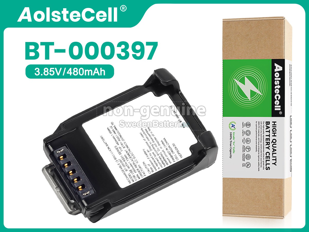 batteri till Zebra RS6100 BLUETOOTH RING SCANNER