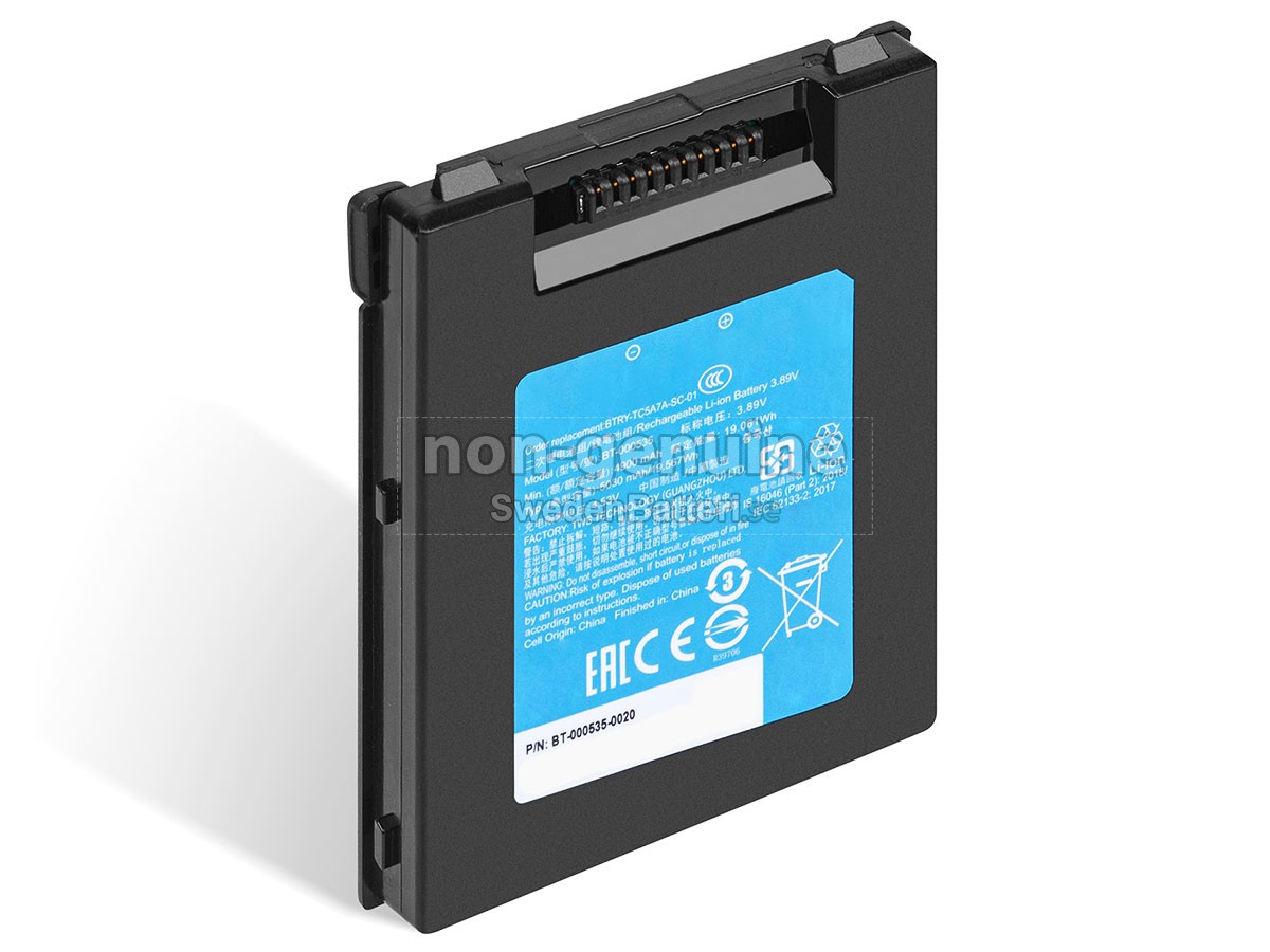 batteri till Zebra BT-000535-0020