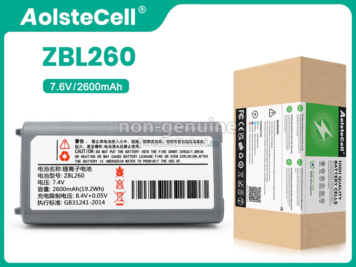batteri till Zicox CS3R