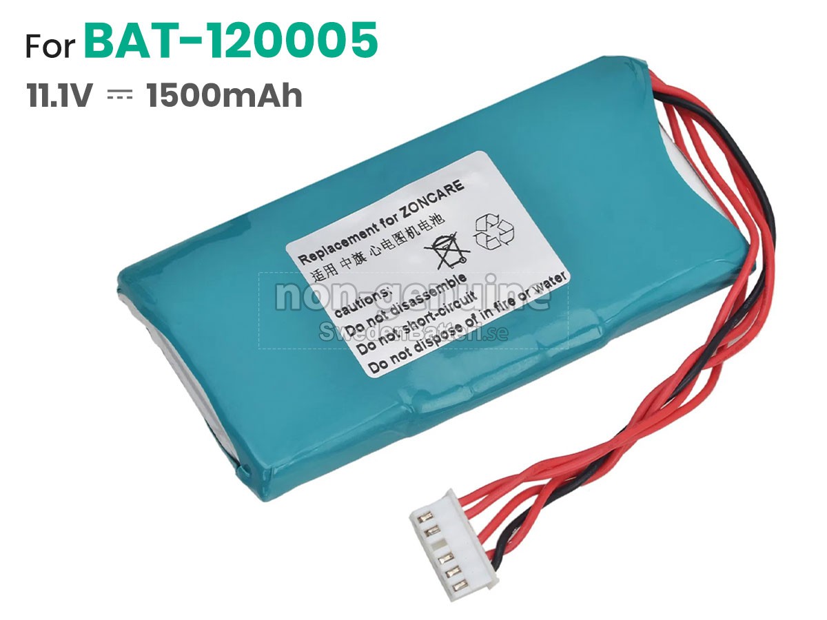 batteri till Zoncare BAK103450AR