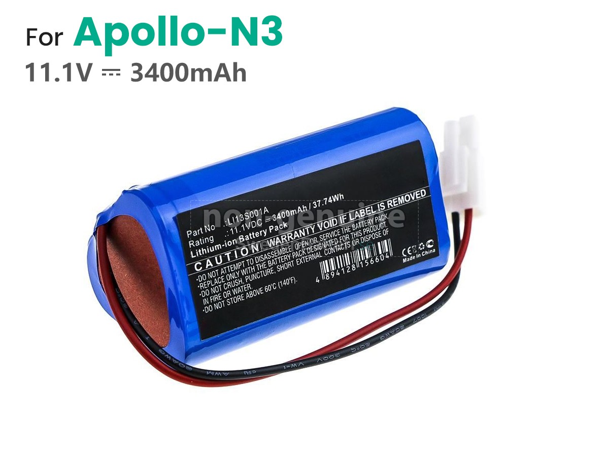 batteri till Zondan APOLLO N3
