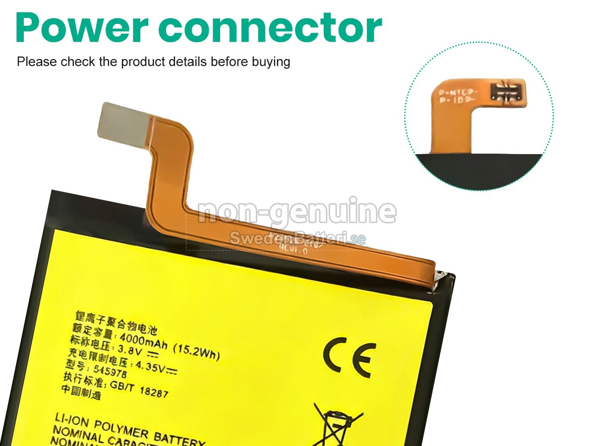 batteri till ZTE BA601