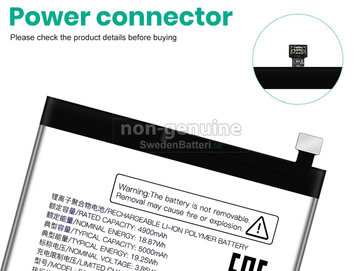 batteri till ZTE BLADE A35