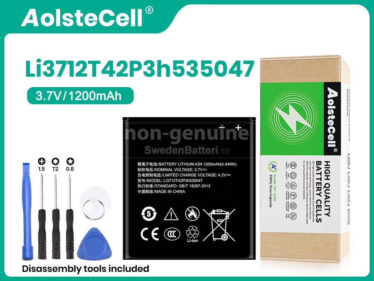 batteri till ZTE LI3712T42P3H535047