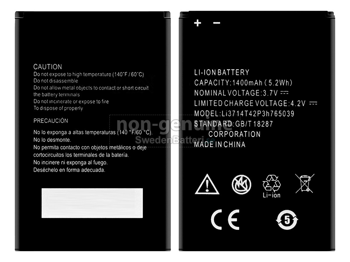 batteri till ZTE A5