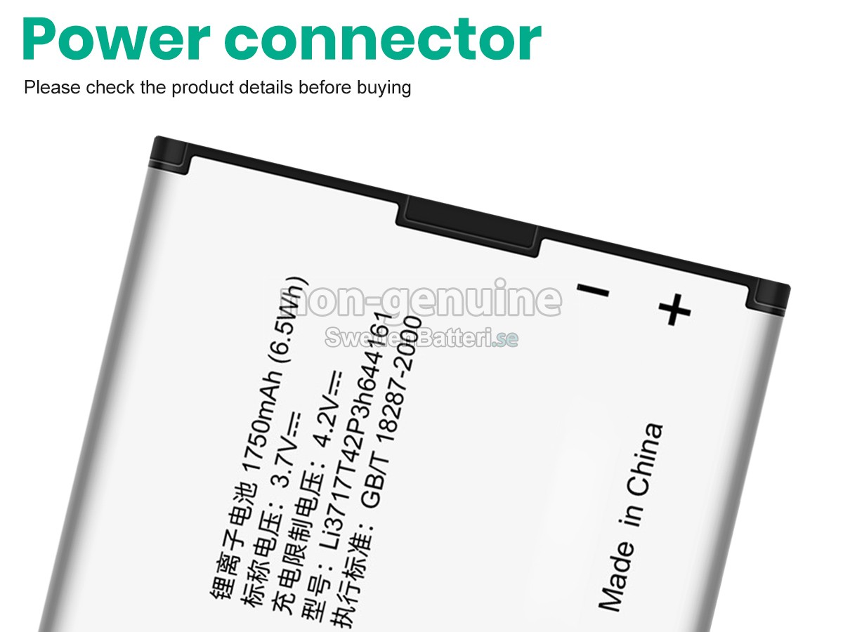 batteri till ZTE NOVA 4.0